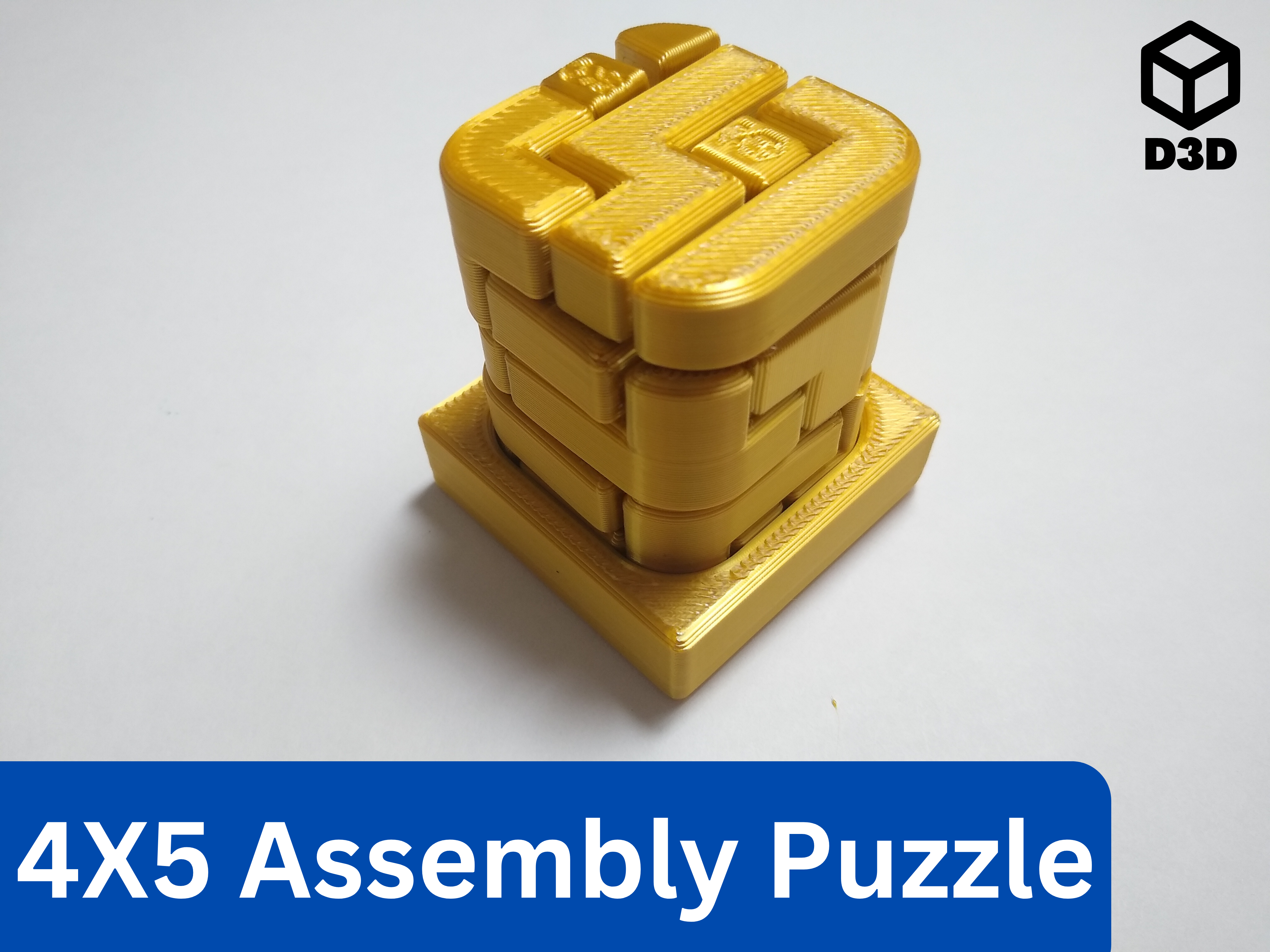 4X5 Assembly Puzzle