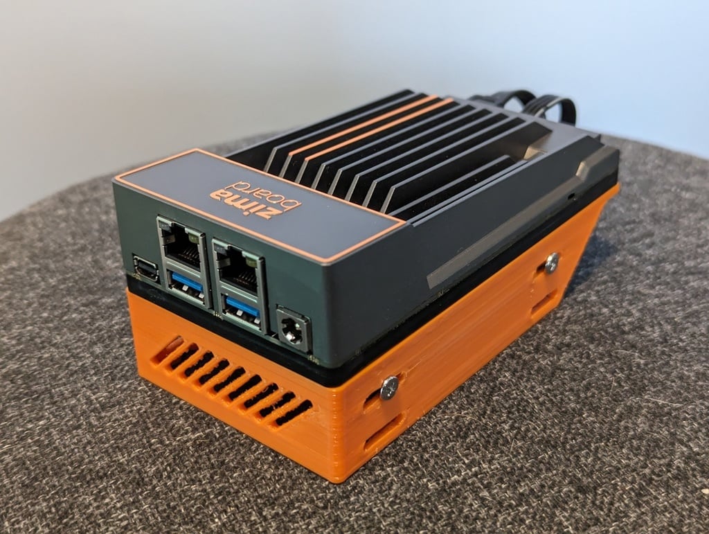 ZimaBoard Dual HDD Stand (remix) by Azega Download free STL model