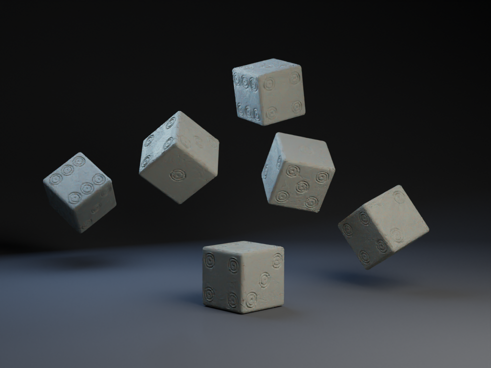 Ancient Roman Bone Die