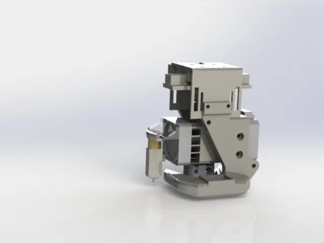 Mount for BIQU H2 extruder for Sapphire pro CoreXY printer