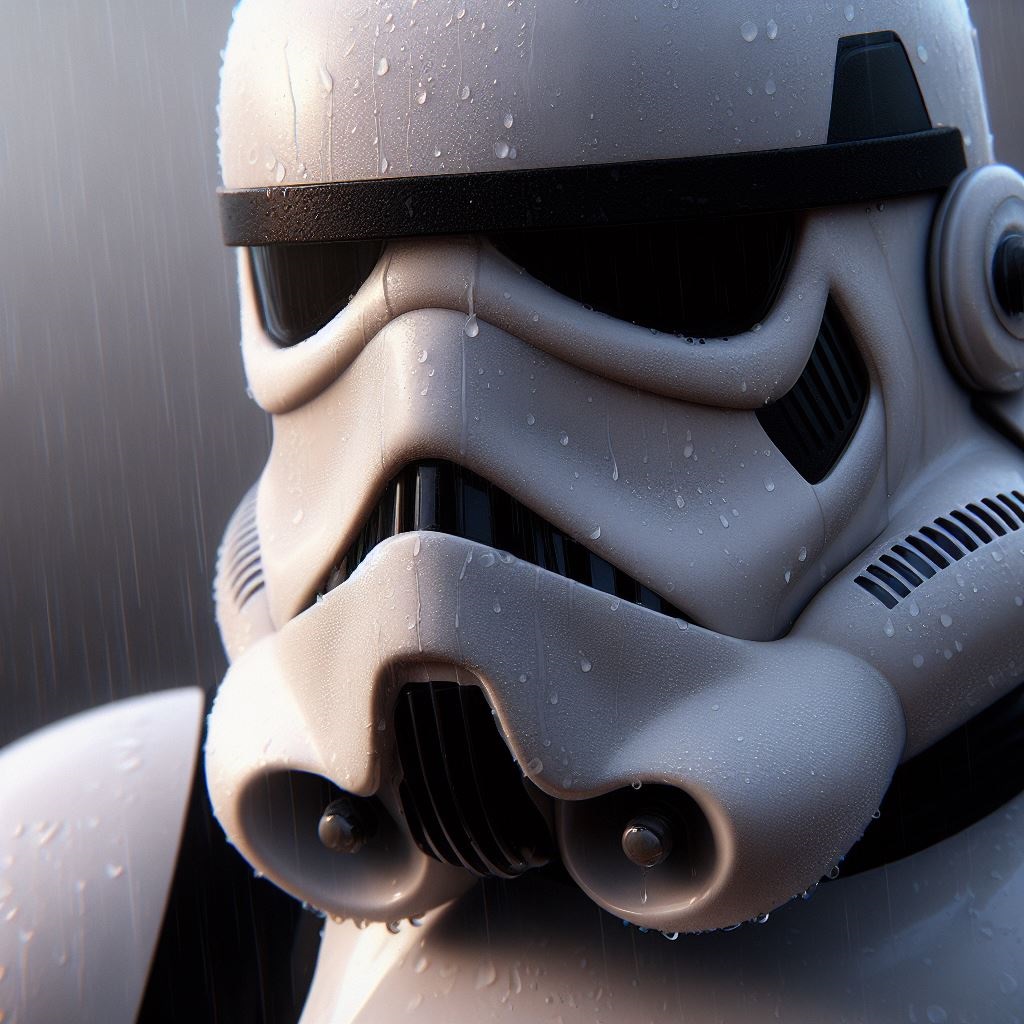 Storm Trooper rain Hueforge
