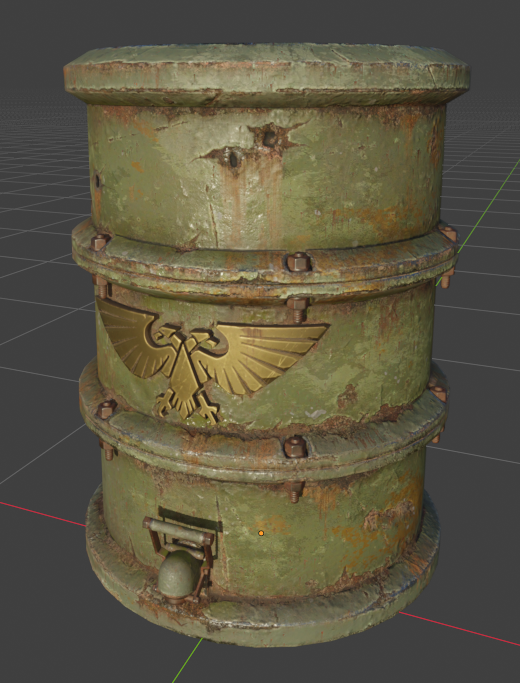 RUST x WARHAMMER - Krieg Barrel
