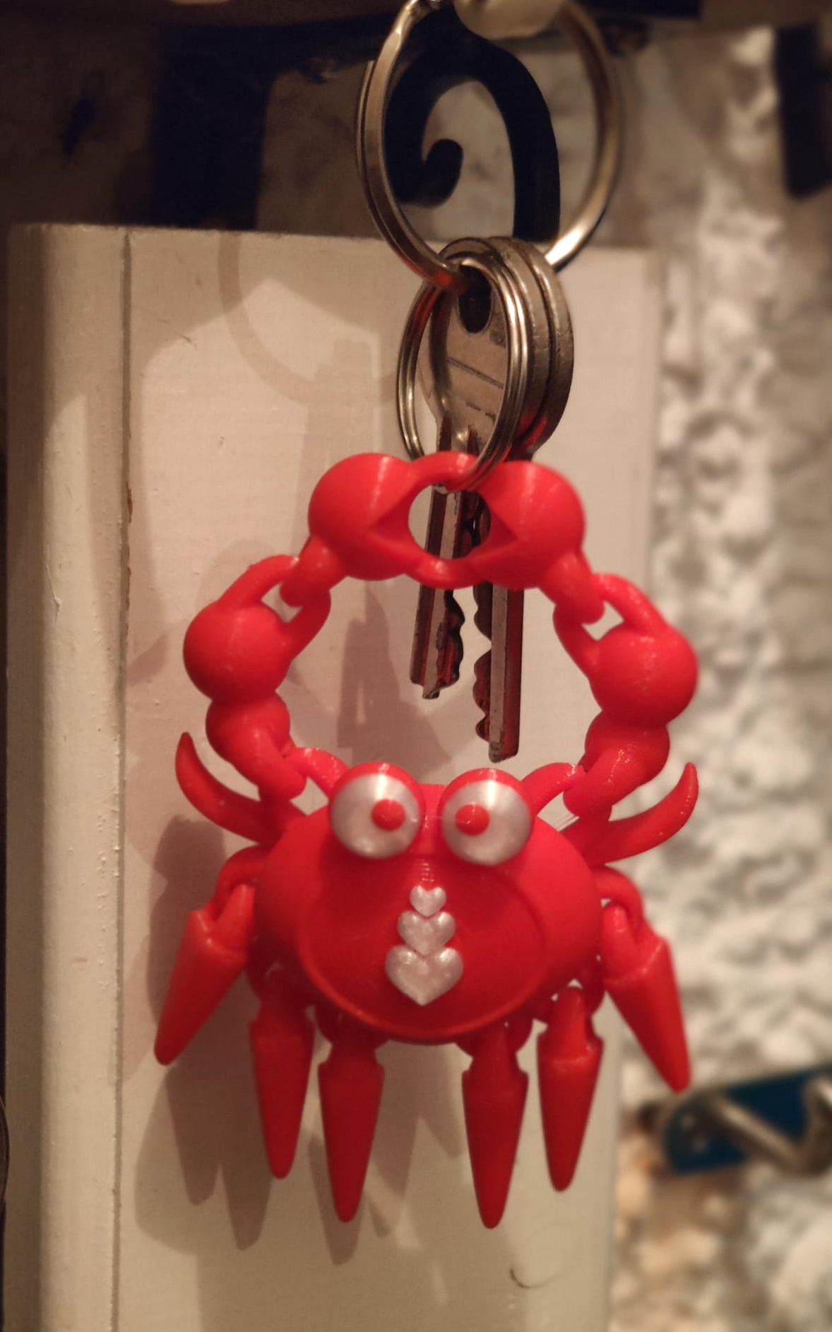 Miniatura 2 do modelo 3D Flexi Heart Crab