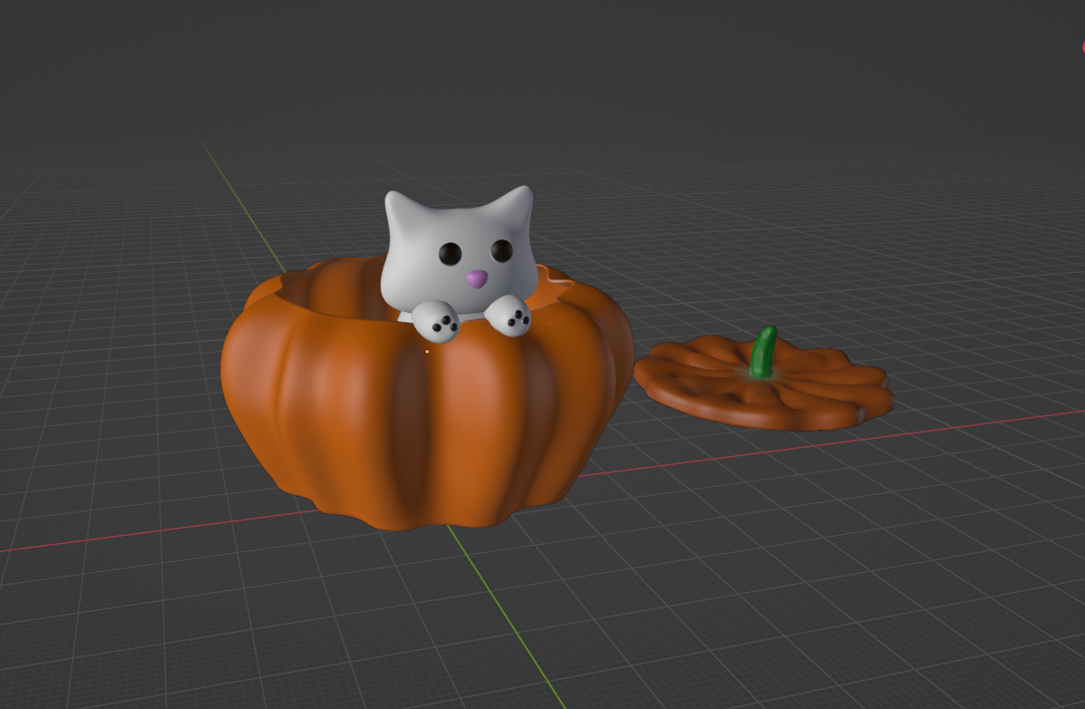 Cat bowl pumpkin FIXED