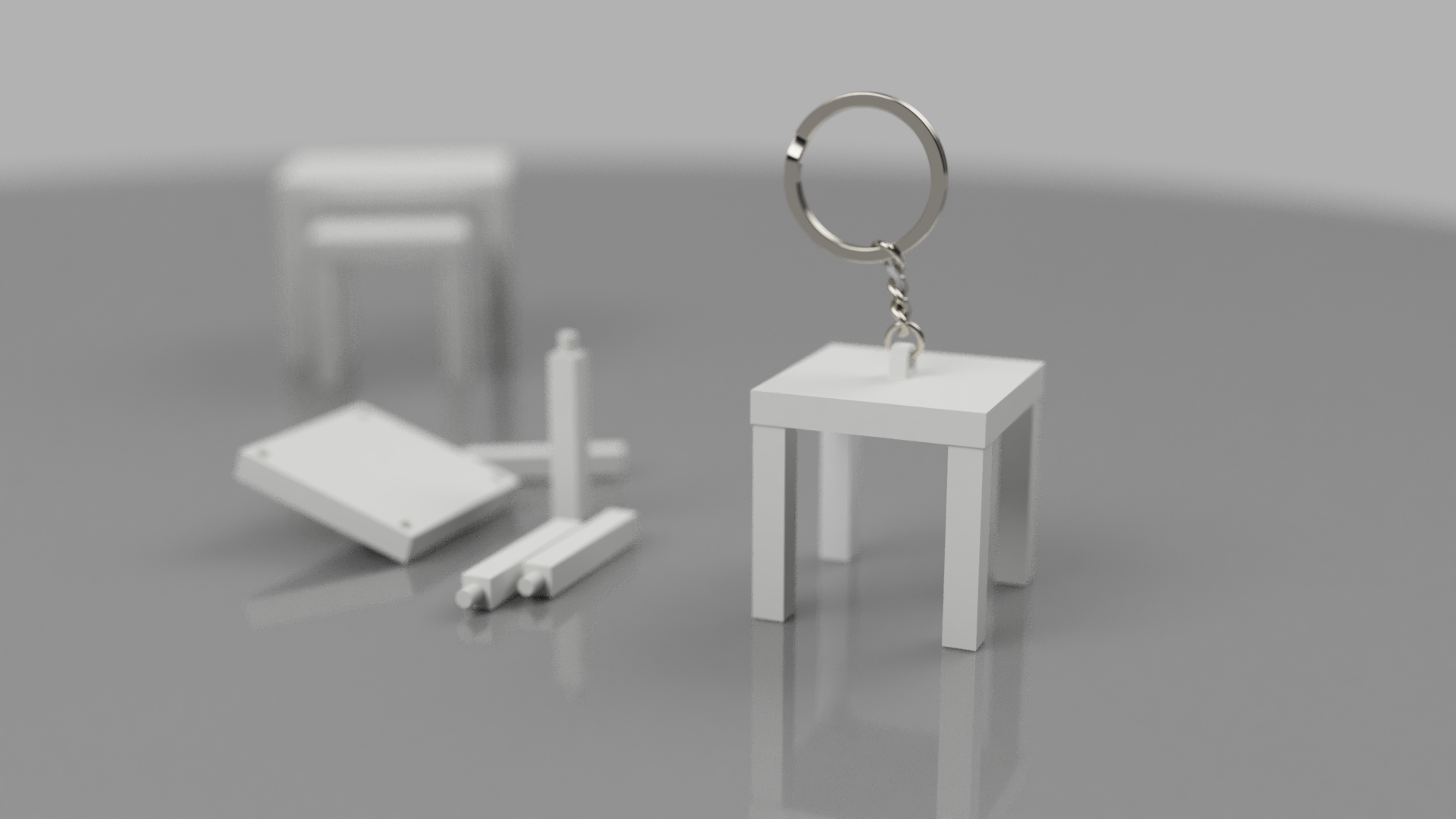 IKEA Lack - Keychain