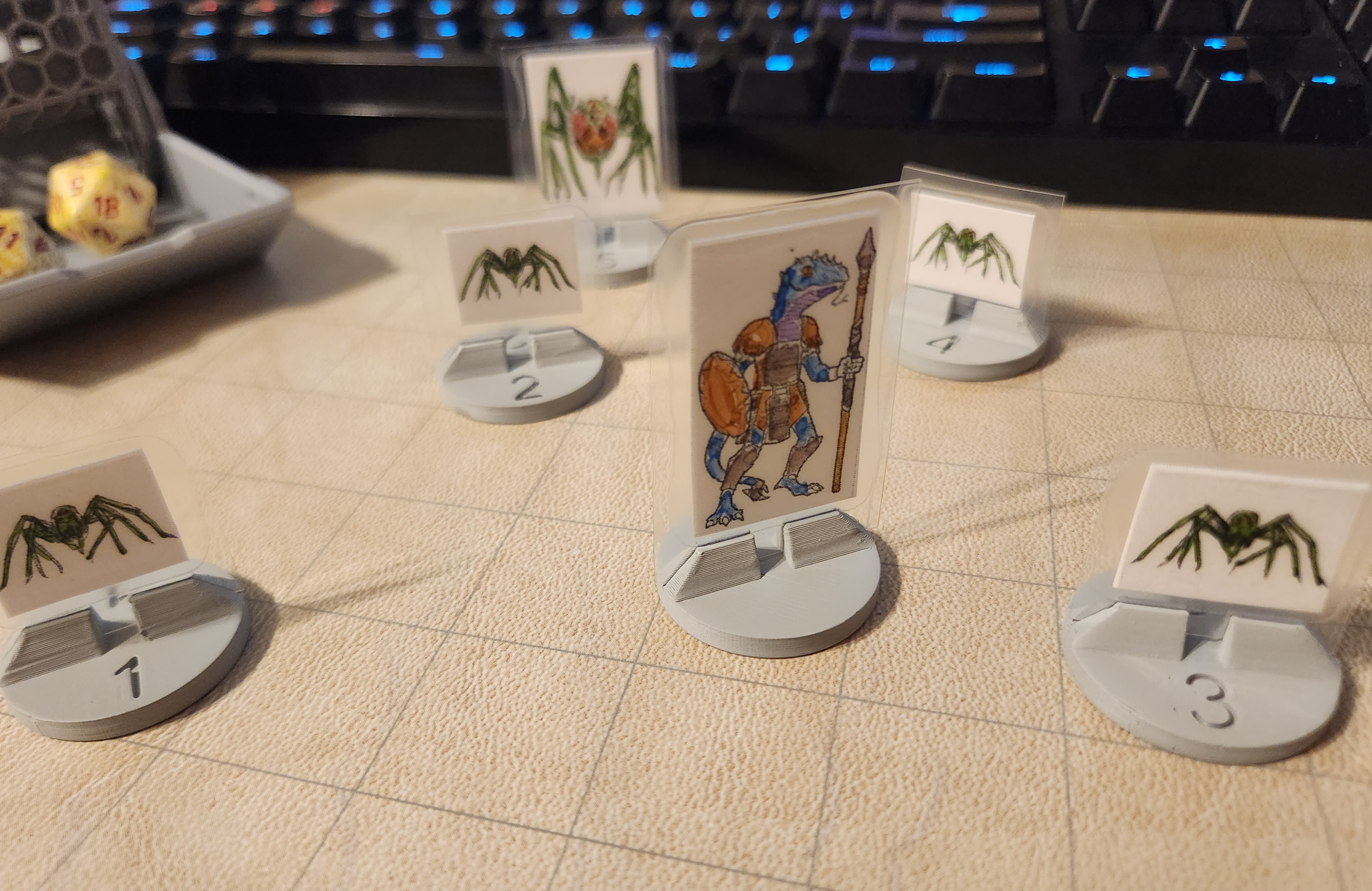 Tabletop RPG Standup Base Tokens
