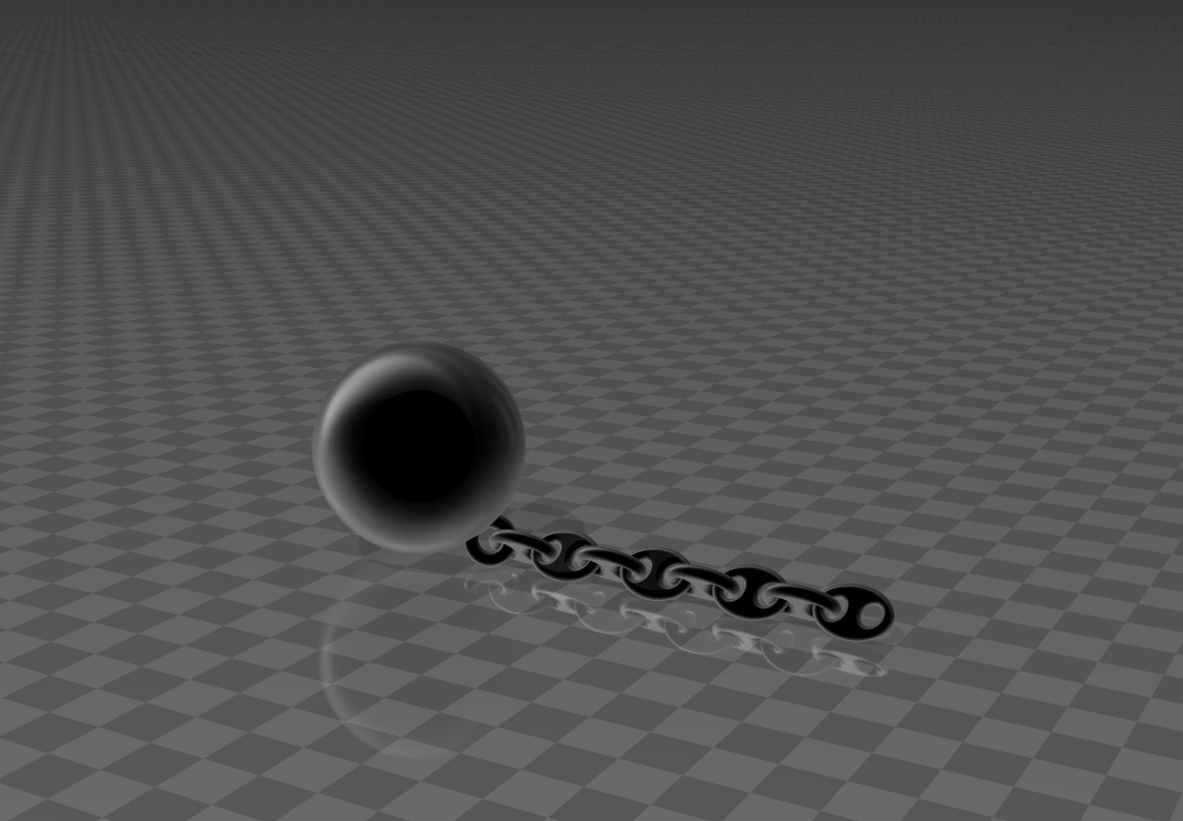 Prisonball keychain