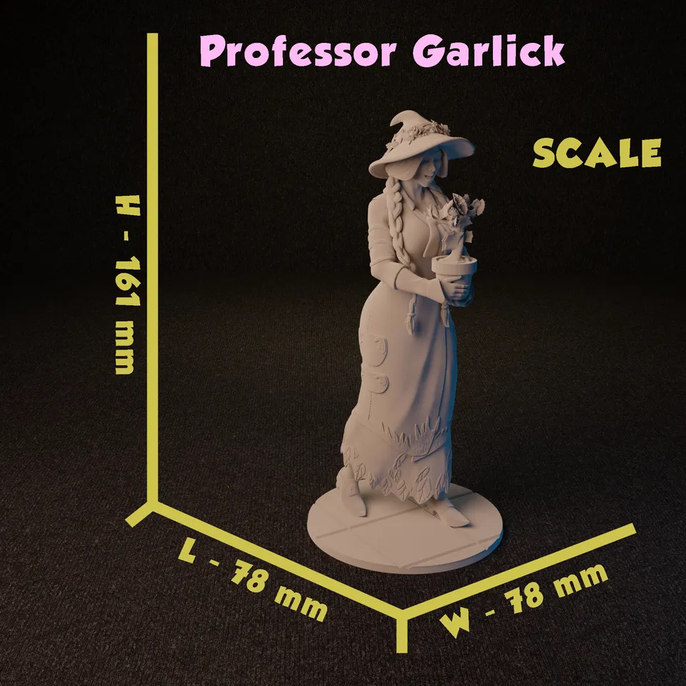 Professor Garlick from Hogwarts Legacy by FunserviceStl | Printables Store