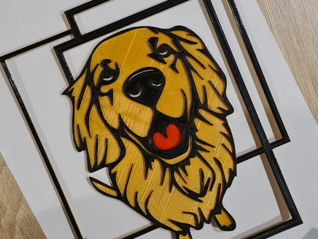Golden Retriever (colored)