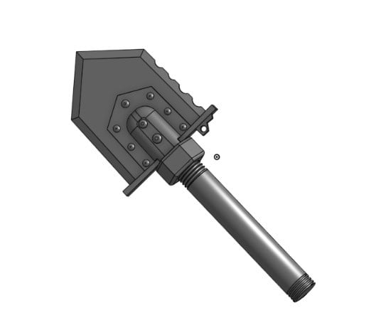 40K Darktide Shovel