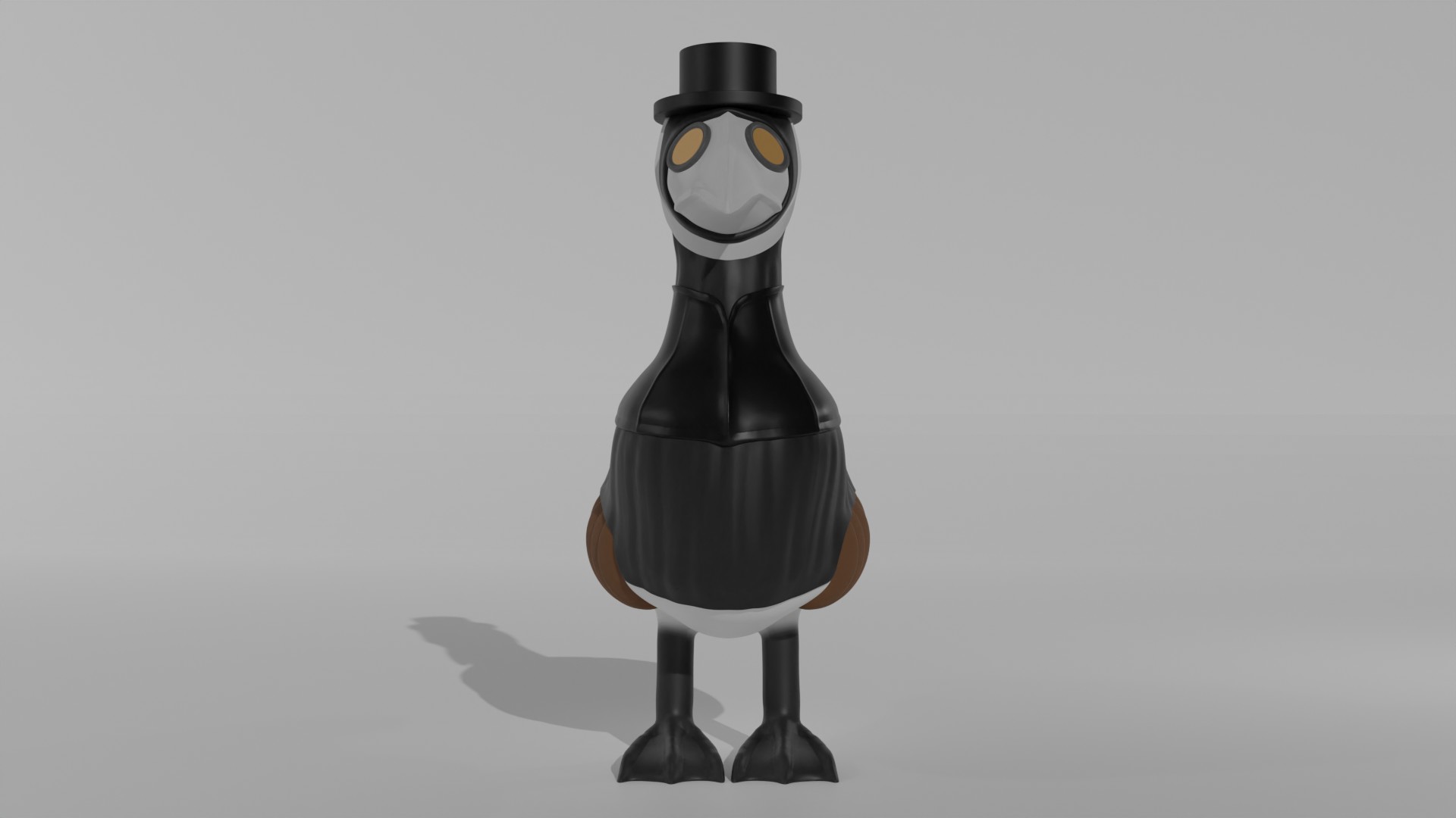 Canadian Plague Doctor Goose by Scenestruck Art Download free STL