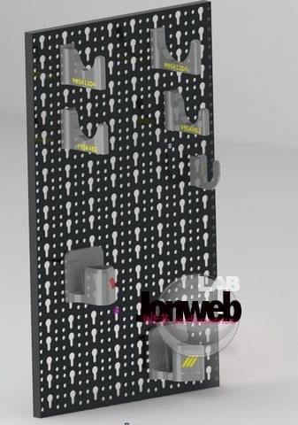 Dedicated Hooks for Parkside wall panel