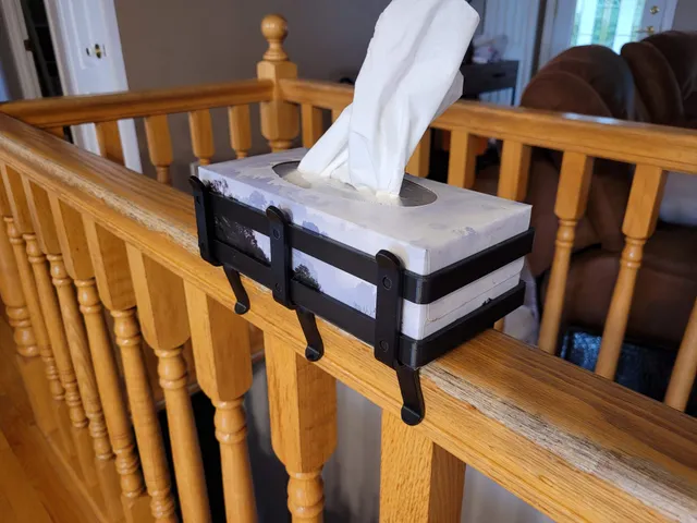 Tissue box holder