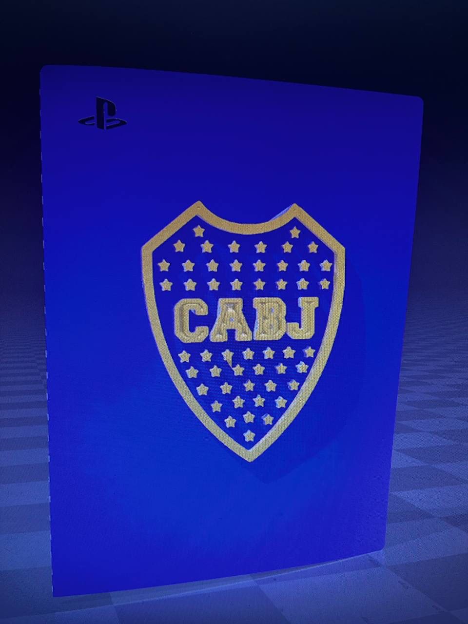 PS5 Front Plate Club Atletico BOCA JR