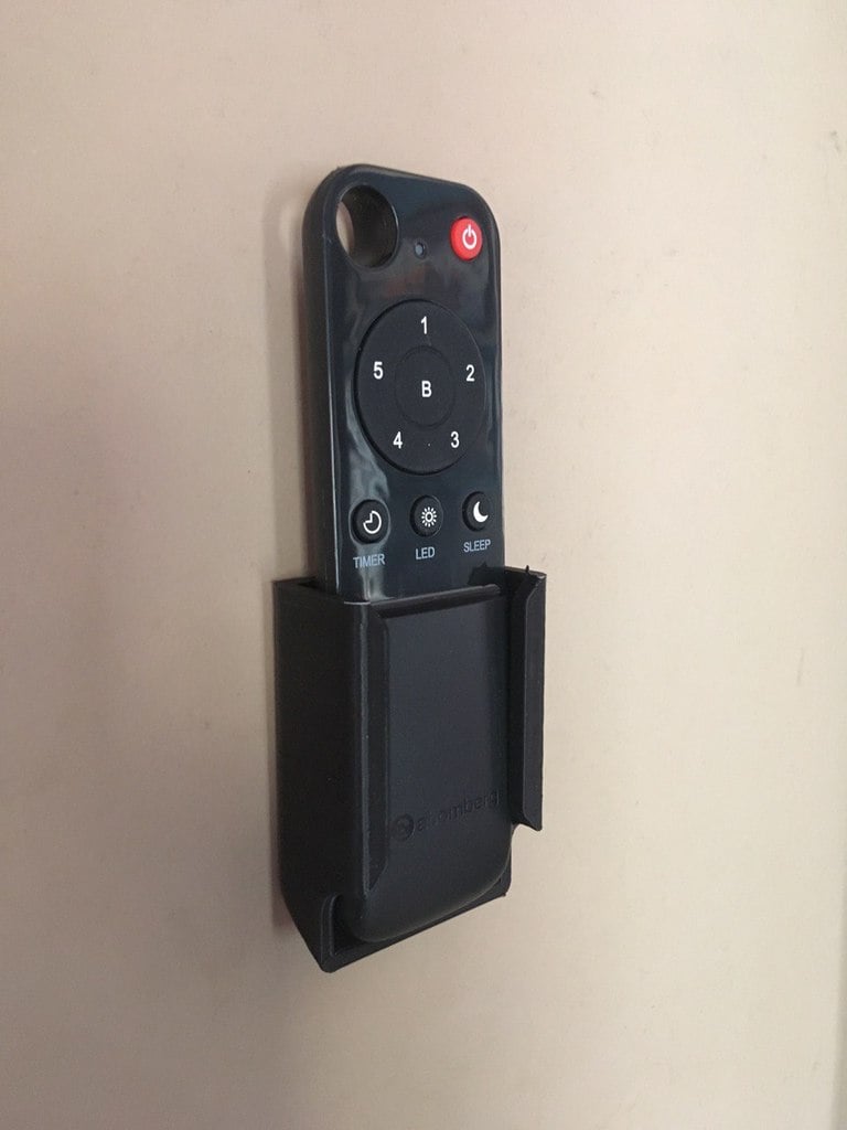 Atomberg BLDC Ceiling Fan Remote Holder/Wall Mount by Black Jack Download free STL model