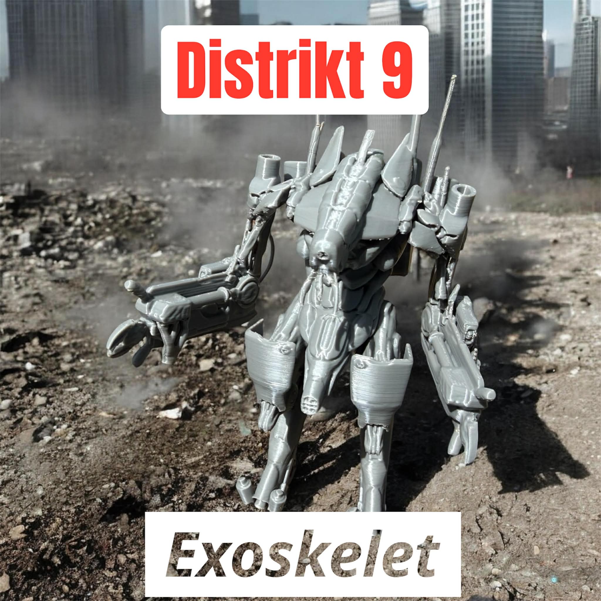 Exoskeleton from the movie District 9 3D model