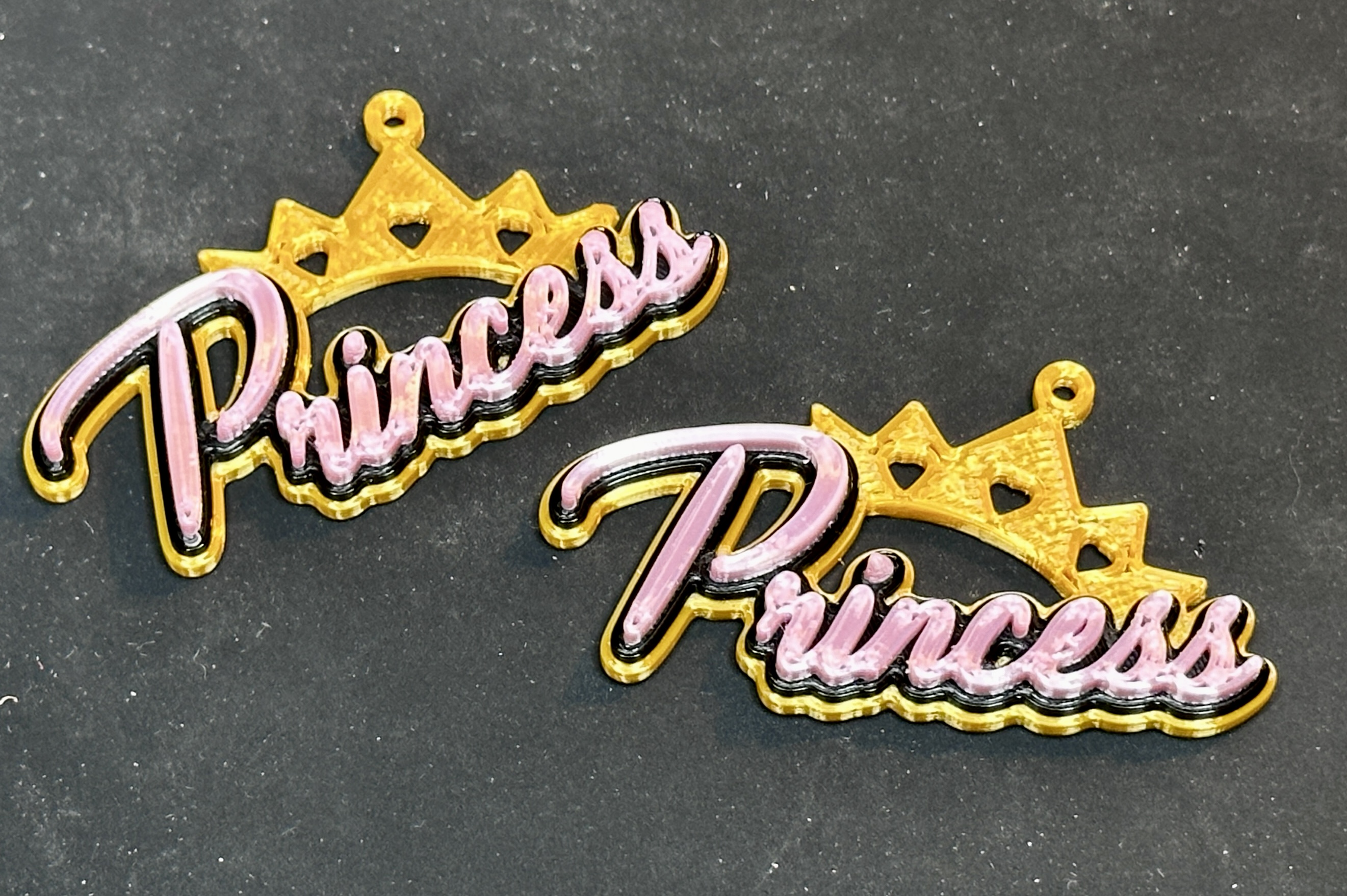 Princess Crown Keychain/Earring