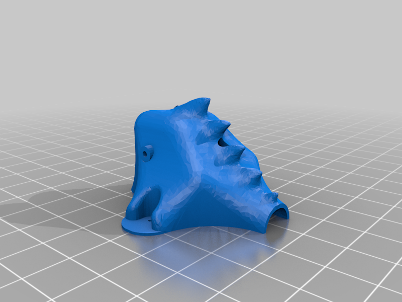 Miniatura 2 do modelo 3D Mobula 7 Spiked Canopy