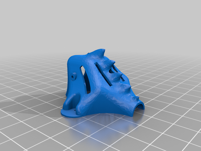 Miniatura 3 do modelo 3D Mobula 7 Spiked Canopy
