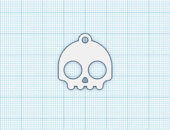 Cute Skull Halloween Earrings