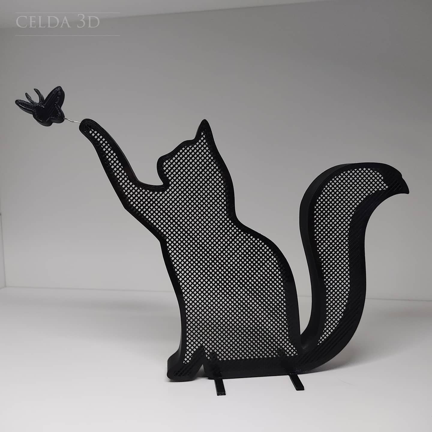 Cat earring holder