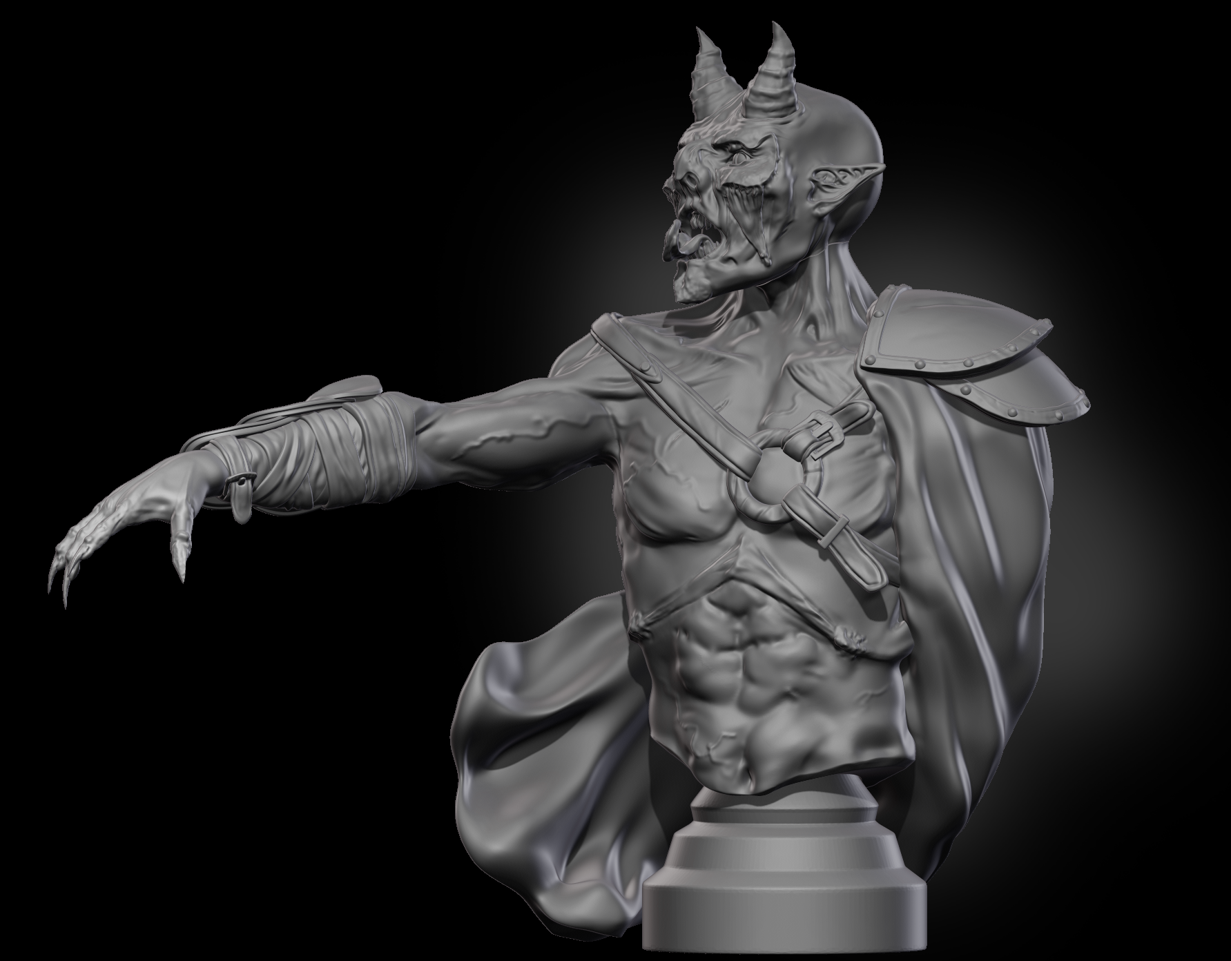 Demon Leader by Lu Lupulus | Download free STL model | Printables.com