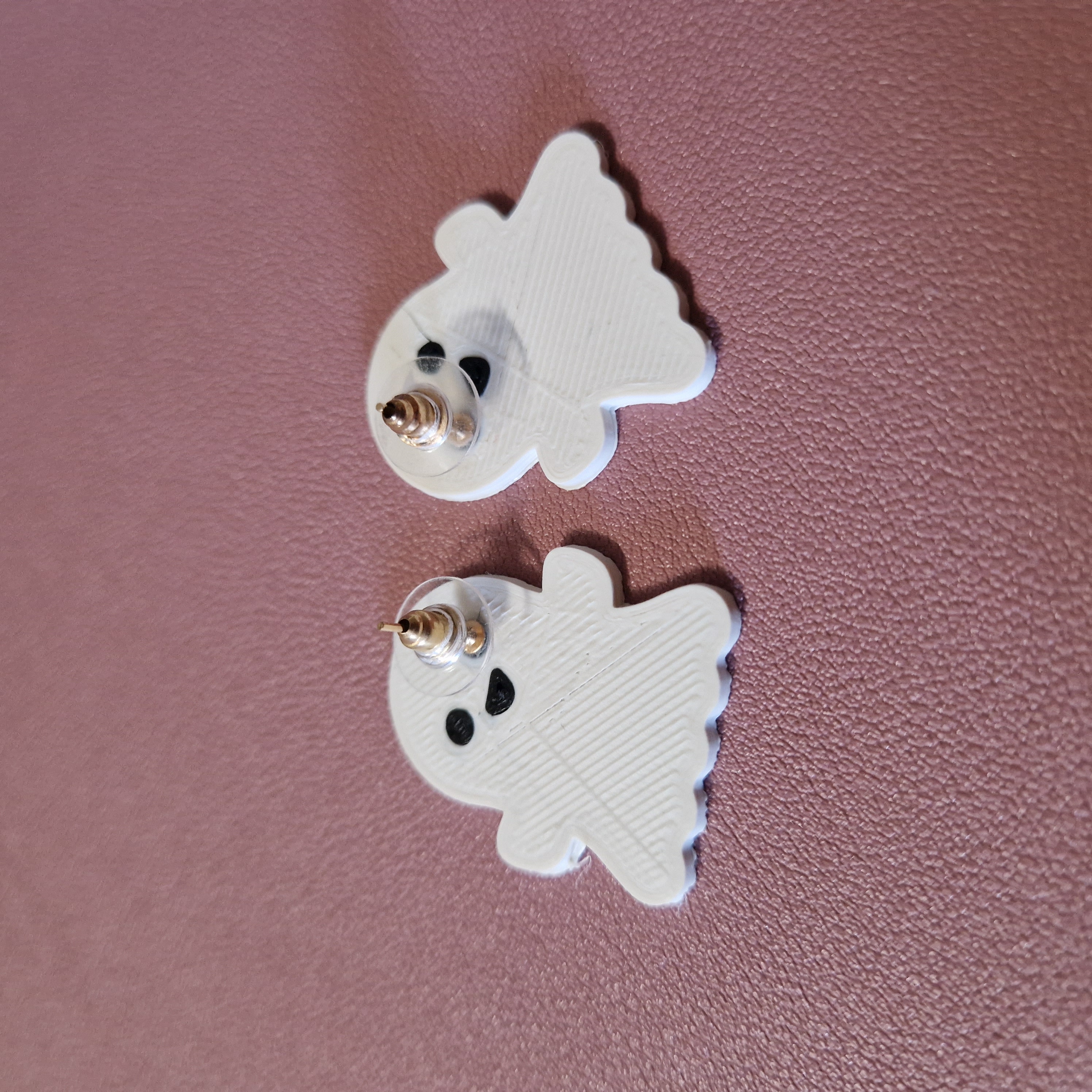 Miniatura 3 do modelo 3D Cute ghost earrings