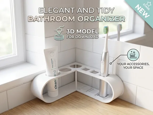 Toothbrush and toothpaste stand