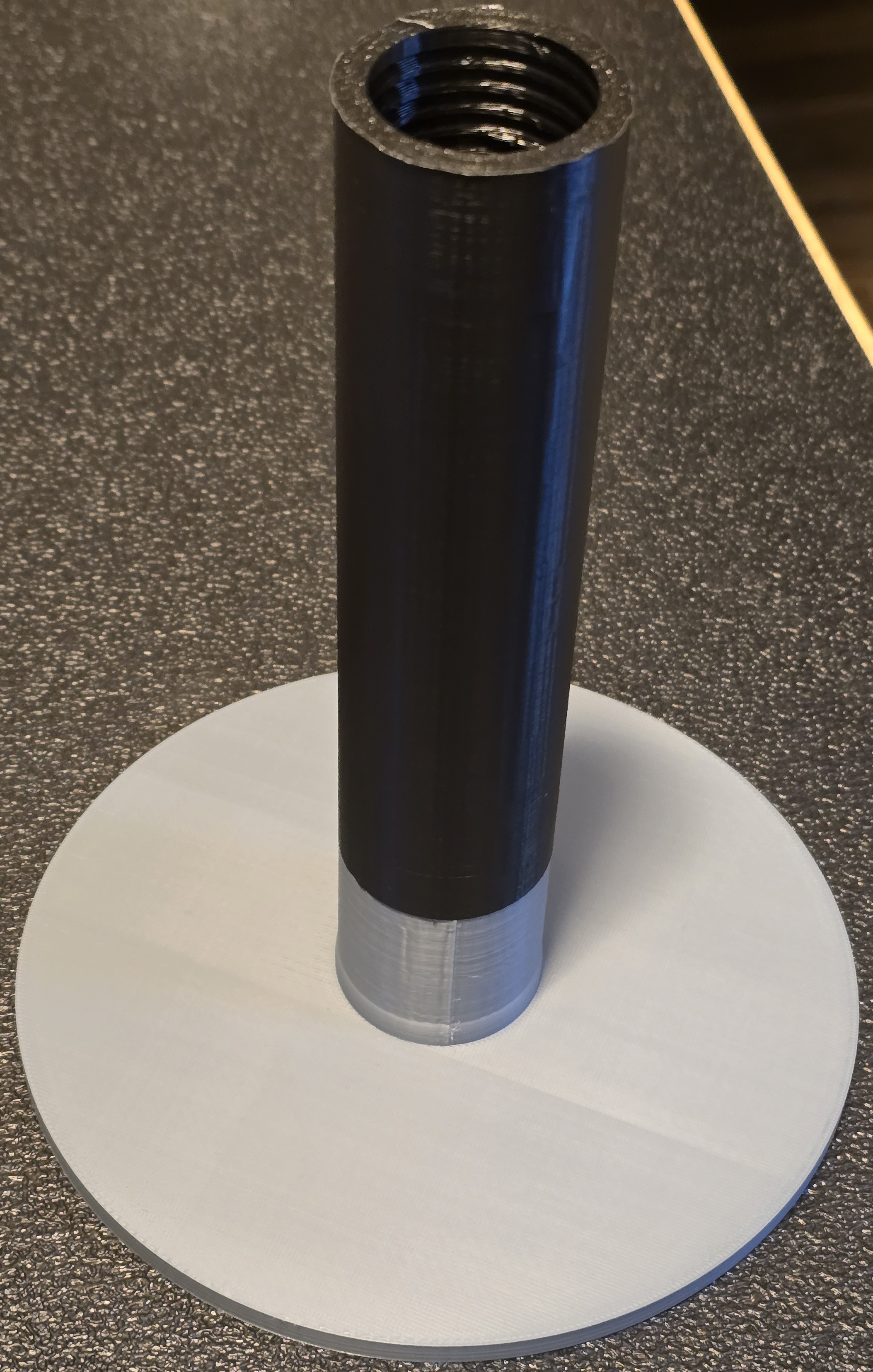 Miniatura 3 do modelo 3D Stackable Empty Filament Spool Storage Stand, Threaded Base + Modular Rods