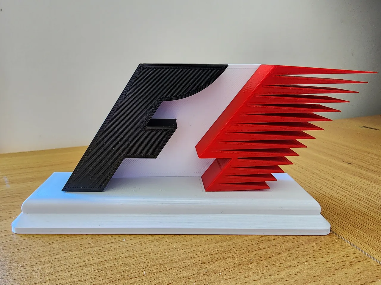 F1 Logo (1994-2017) by David Watt, Download free STL model