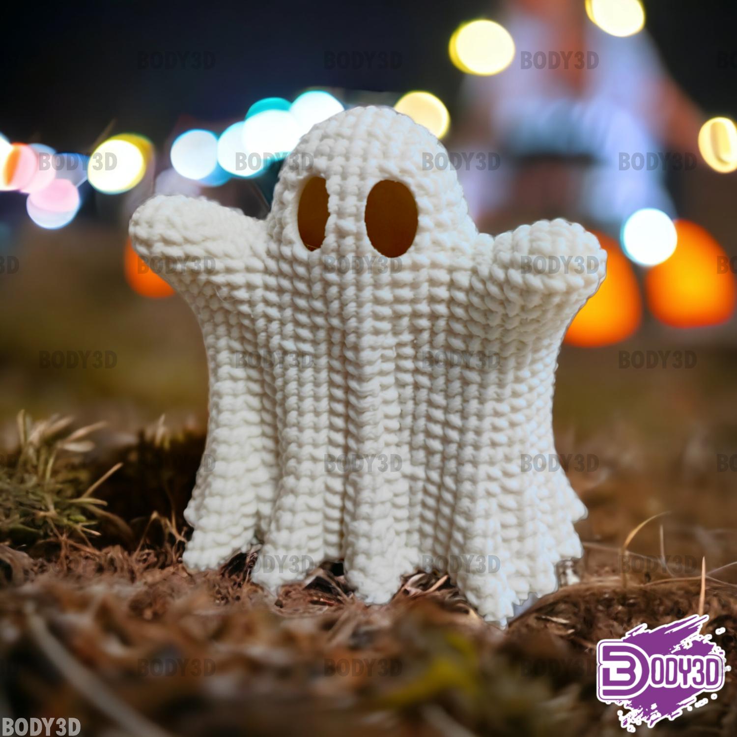 Miniatura 3 do modelo 3D The Crocheted Ghosts Booh