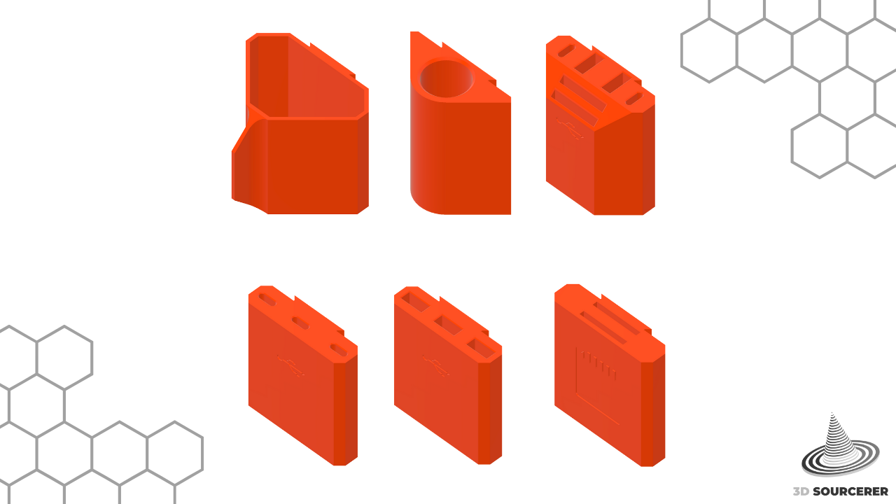 Modular Internal Corner Mount for the Universal 3D Printer Enclosure