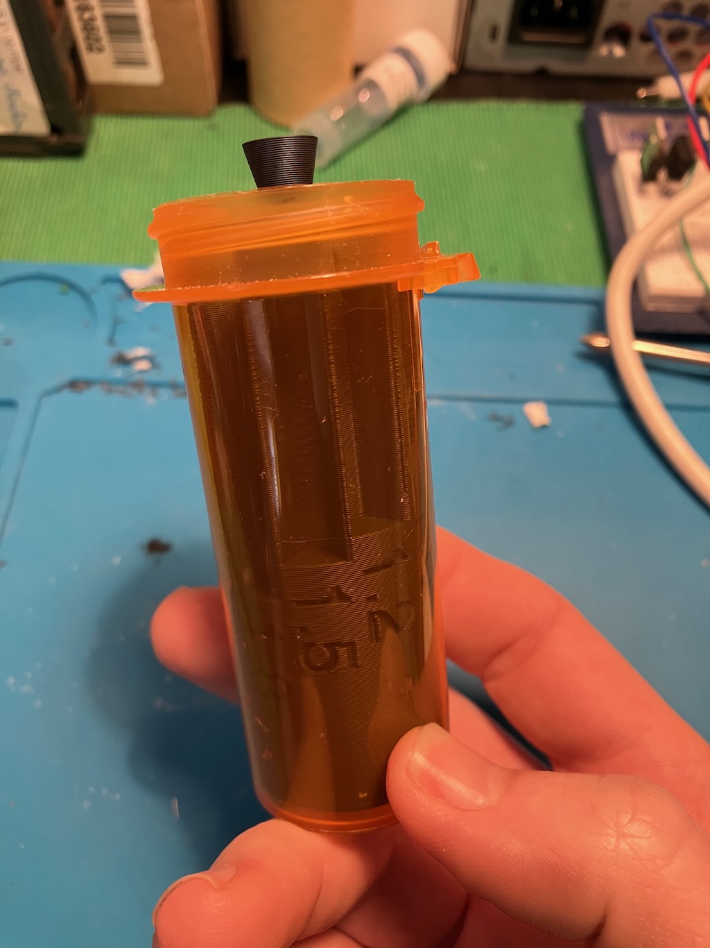 Miniatura 4 do modelo 3D Customizable Pill Bottle Divider Insert