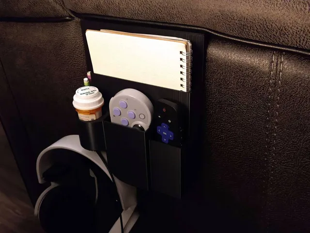 Recliner Hooked Organizer Shelf