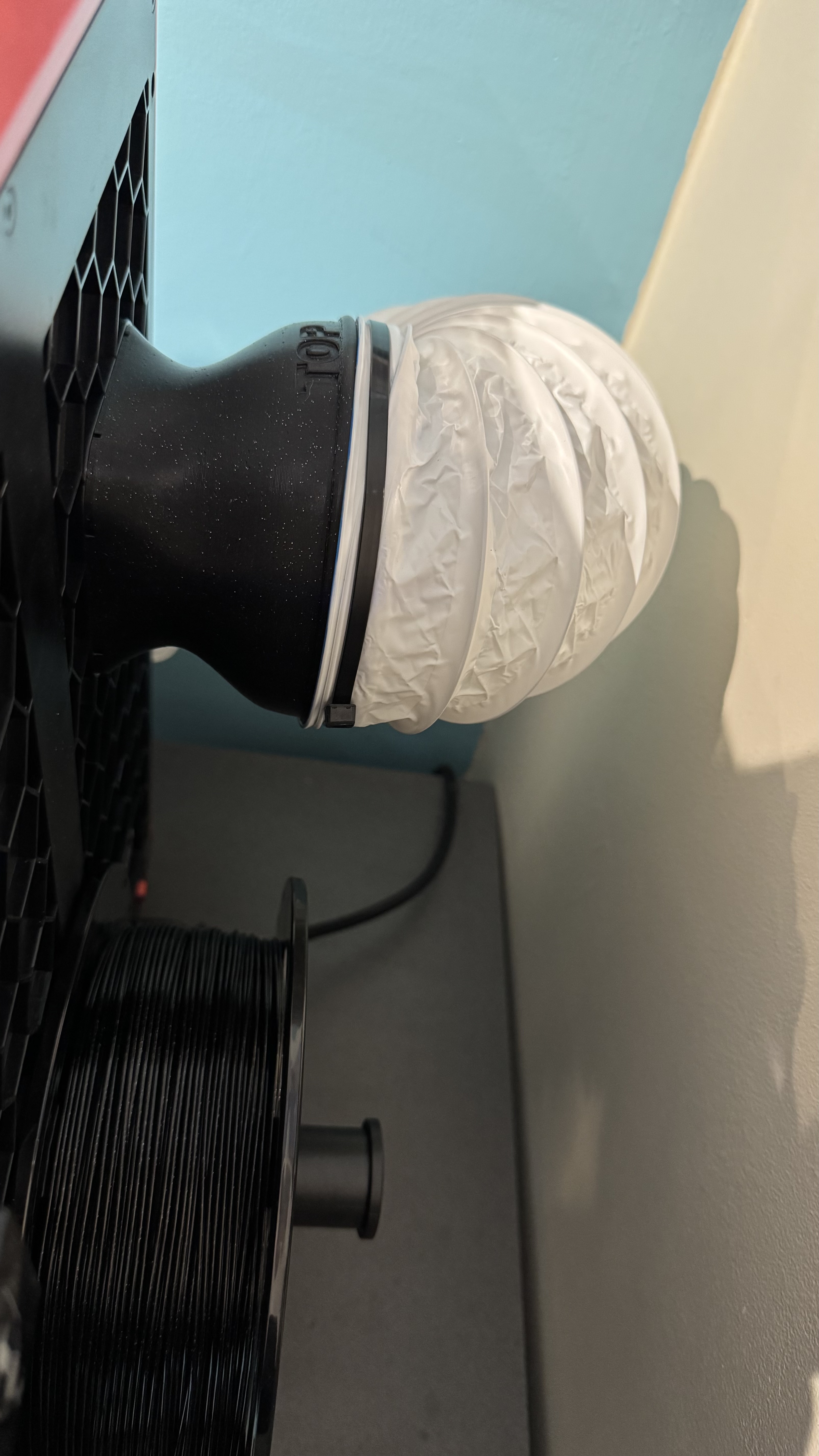 K1C exhaust adapter (100mm ducting)