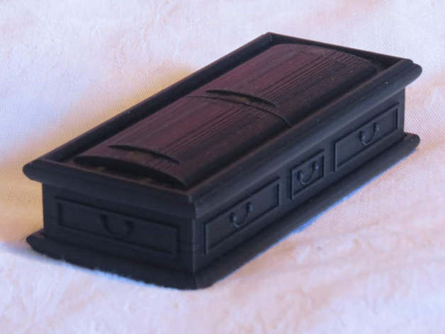 Halloween Casket / Coffin Gift Jewelry Candy Box