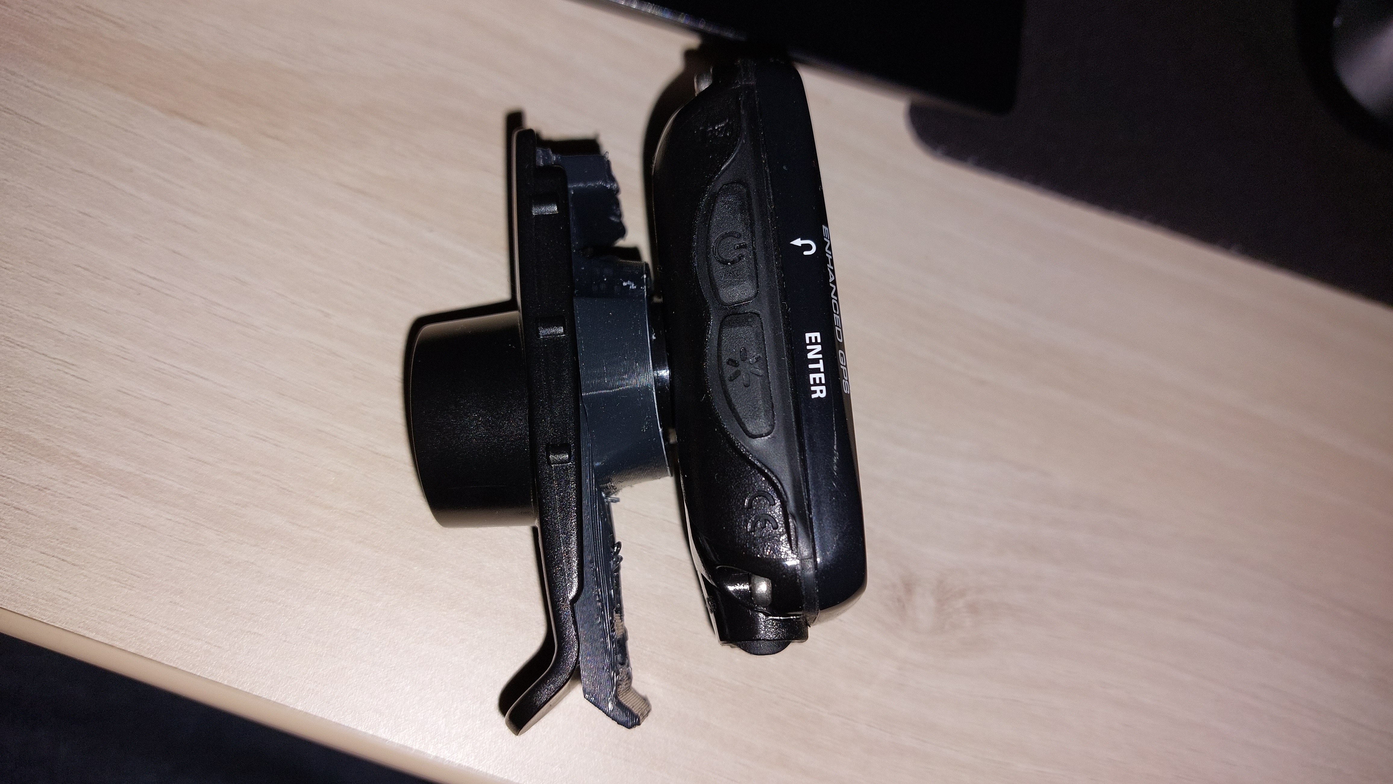 Adapter Garmin plate (gpsmap, dakota, etrex) to lezyne x-lock device