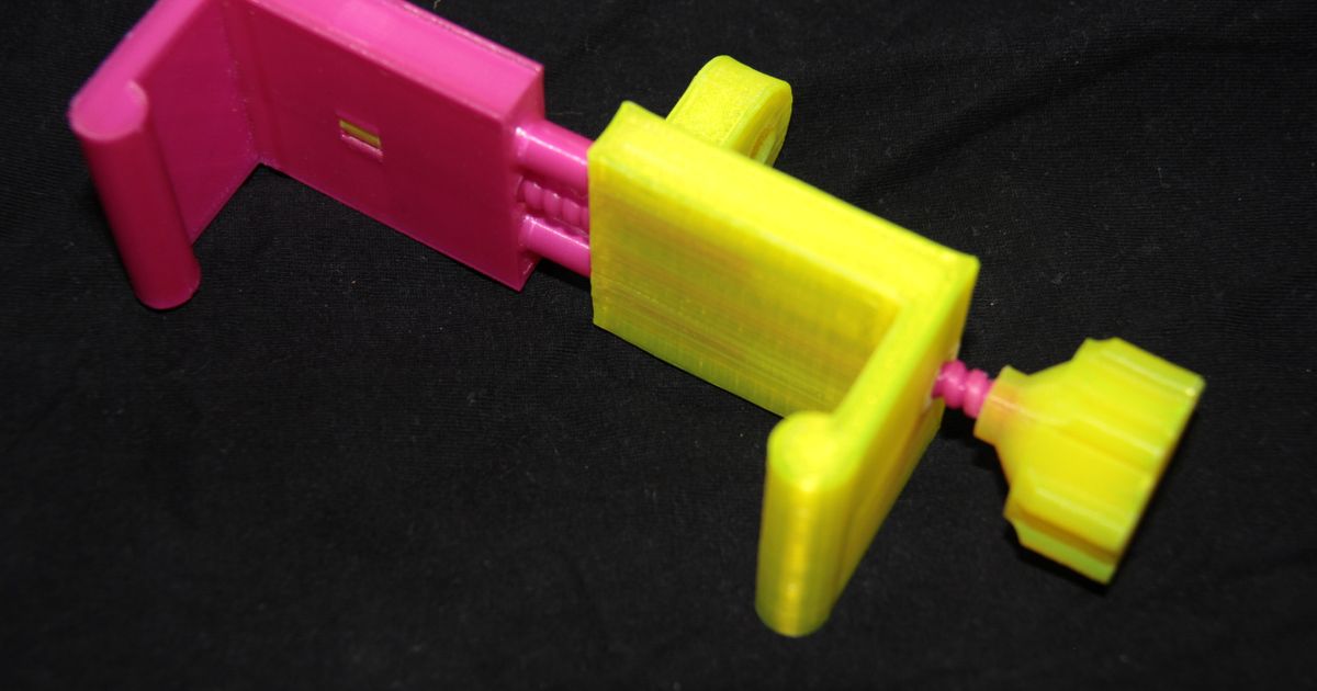 Clamp Holder Designed in Onshape by Vanruxxx Download free STL model