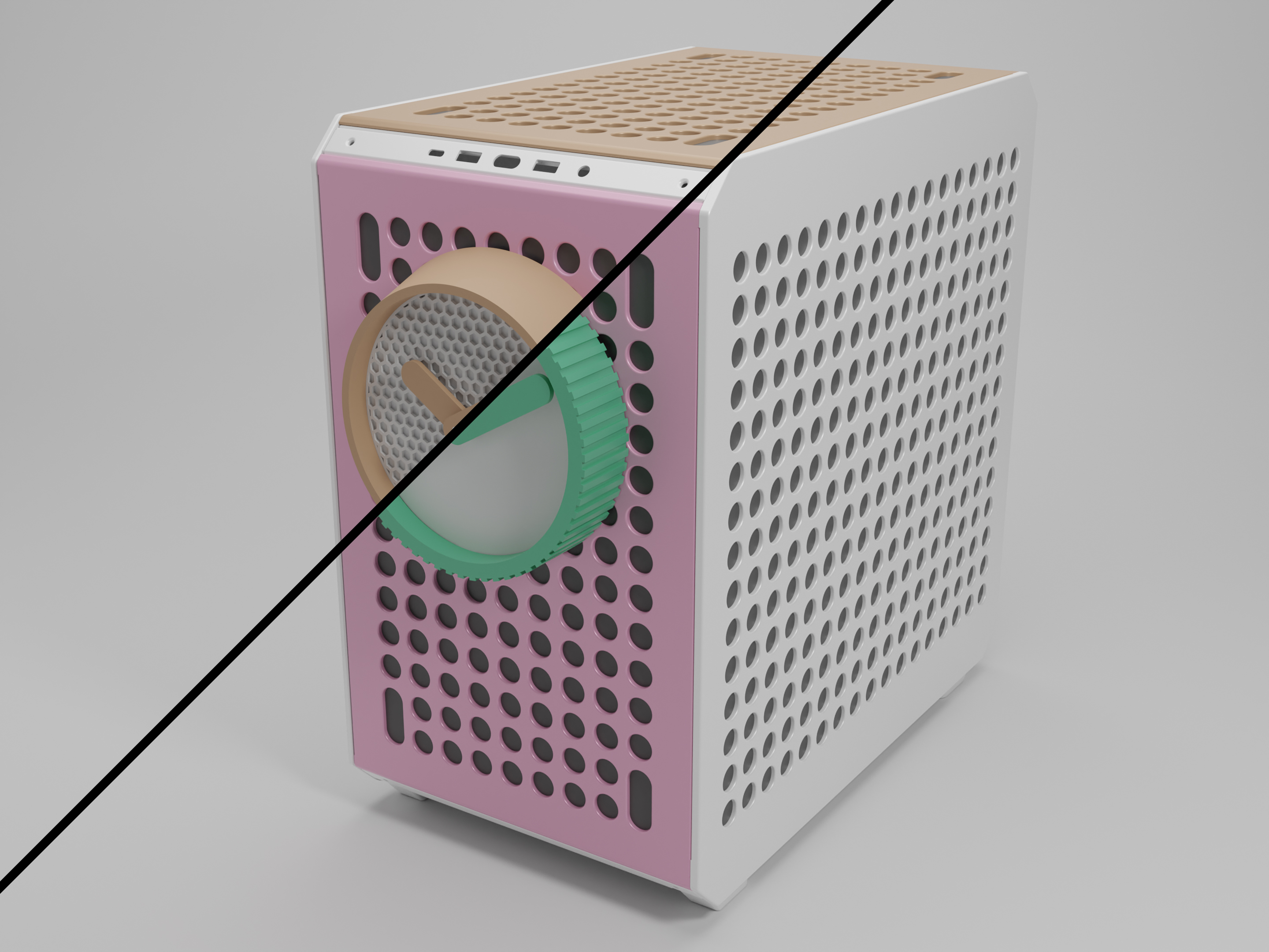Qube 500 Modular Clock by Bram Elema | Download free STL model ...