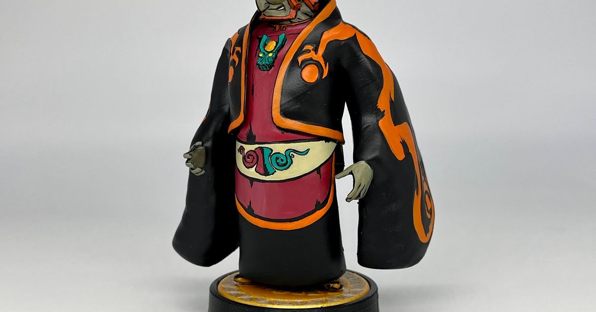 Ganondorf from The Wind Waker by PrintedByMark | Download free STL ...