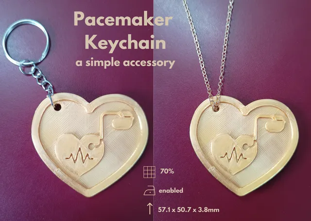 Pacemaker Keychain