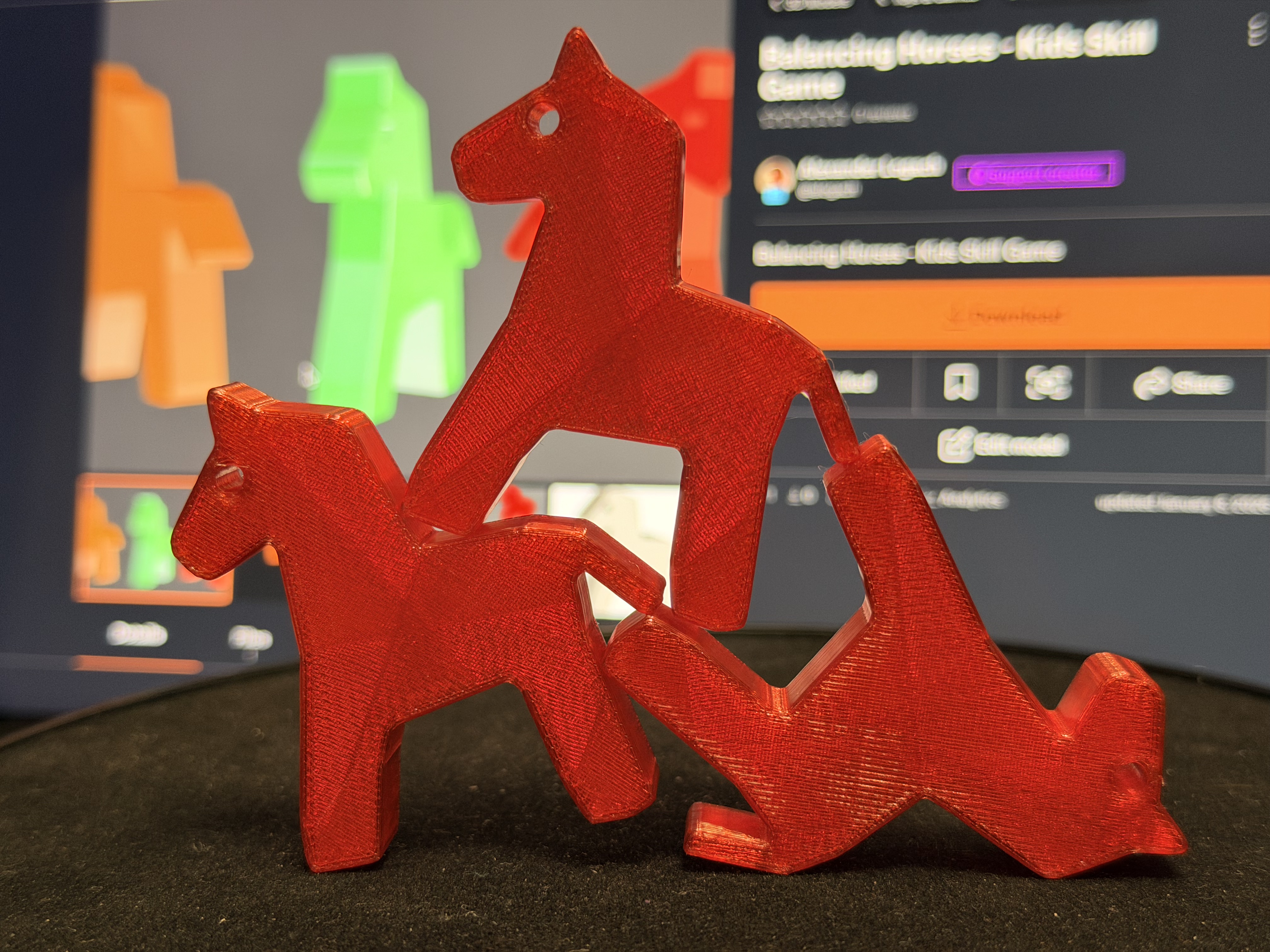 Balancing Horses - Kids Skill Game