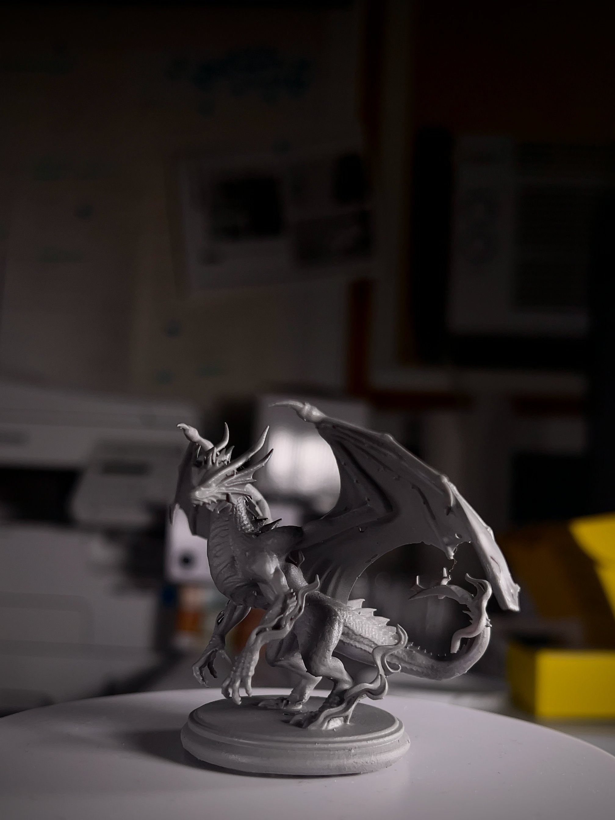 Valthos, the Shadow-Woven | Shadow Dragon | 50mm Base | The Gloera