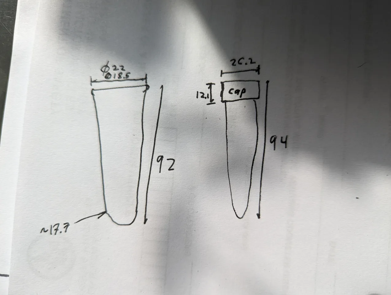 Floral Water Tubes/Vials for Flower Arrangements by Royal Imports, Clear -  3.5 (3/4 Opening) - Standard - 50/Pack - w/Caps