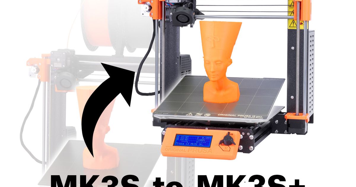 i3 MK3S to MK3S+ Upgrade Printable parts by Prusa Research