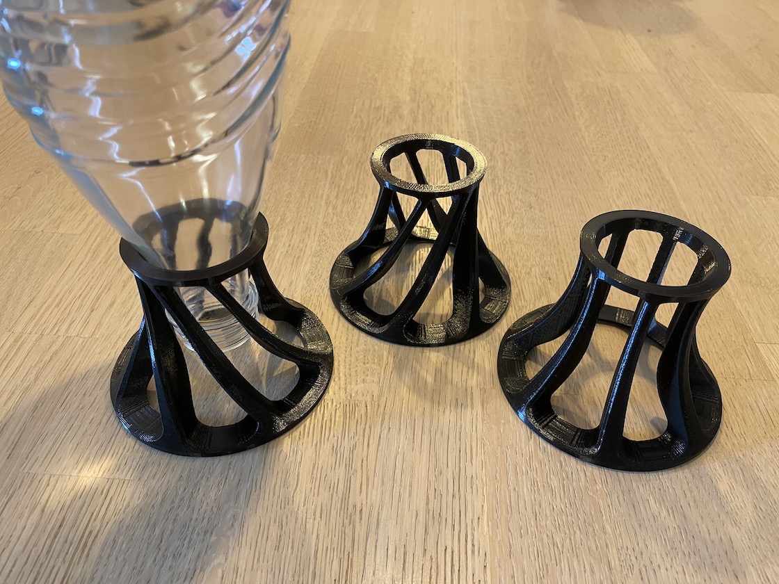 SodaStream glas bottle stand