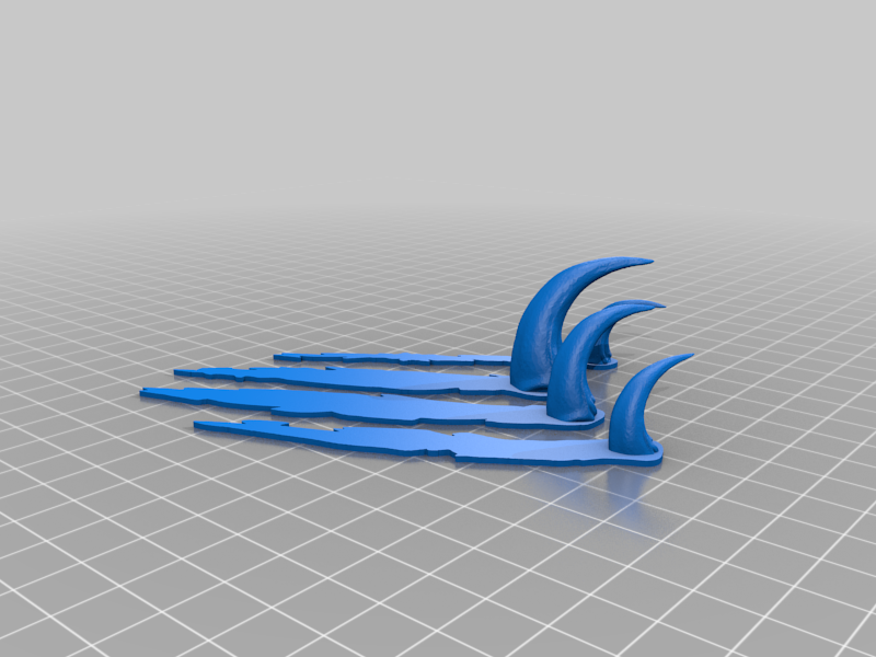 Miniatura 2 do modelo 3D Garras - Claw
