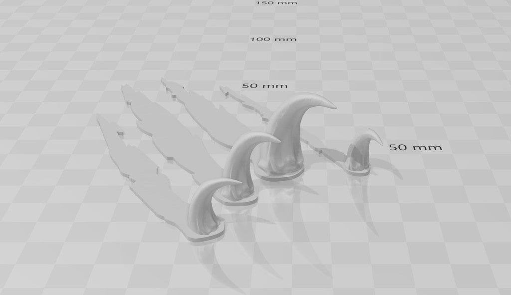 Miniatura 4 do modelo 3D Garras - Claw