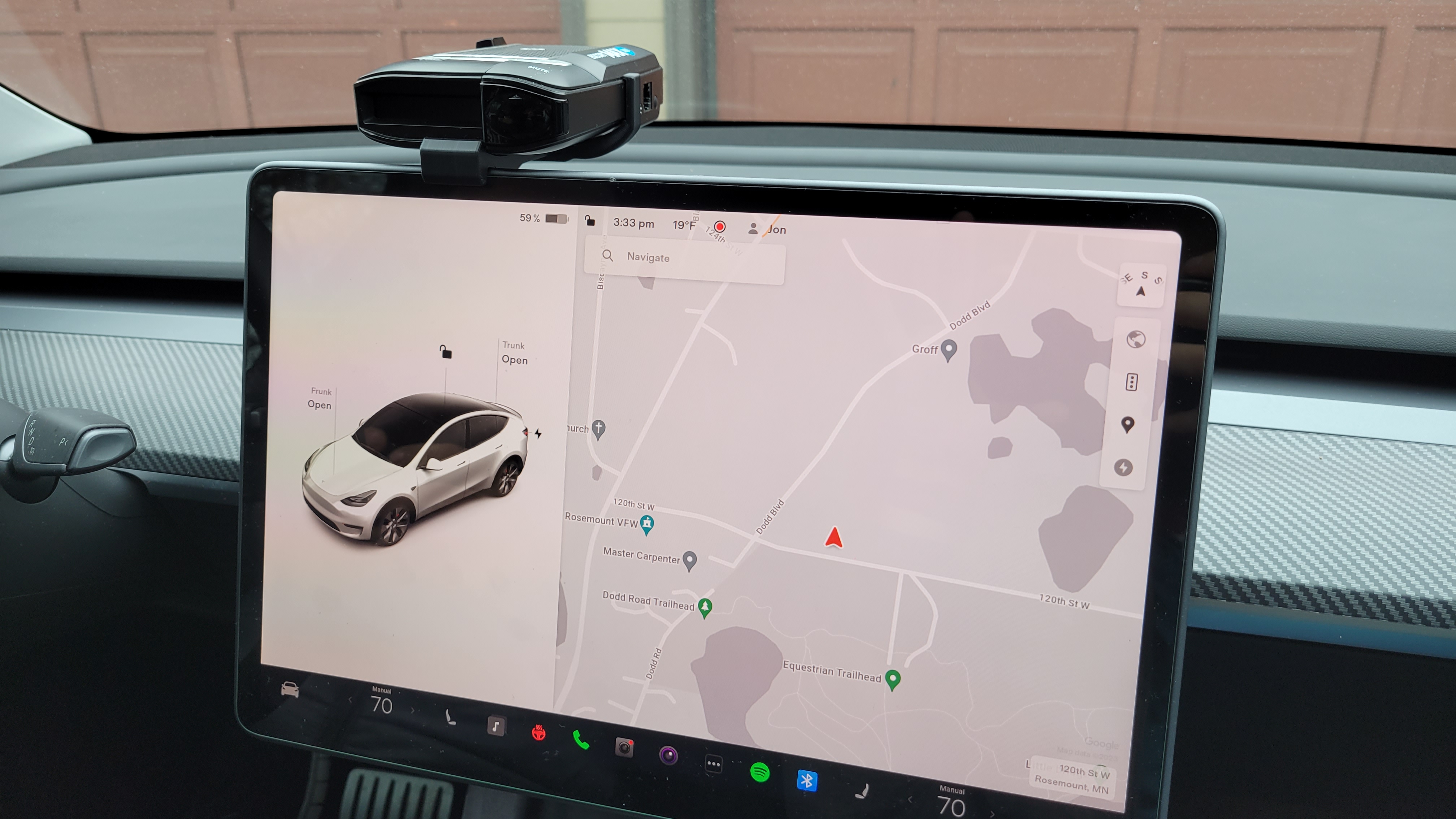 Escort Max 360 removable screen mount for Tesla Model 3 and Model Y by  Michael Gofman | Download free STL model | Printables.com