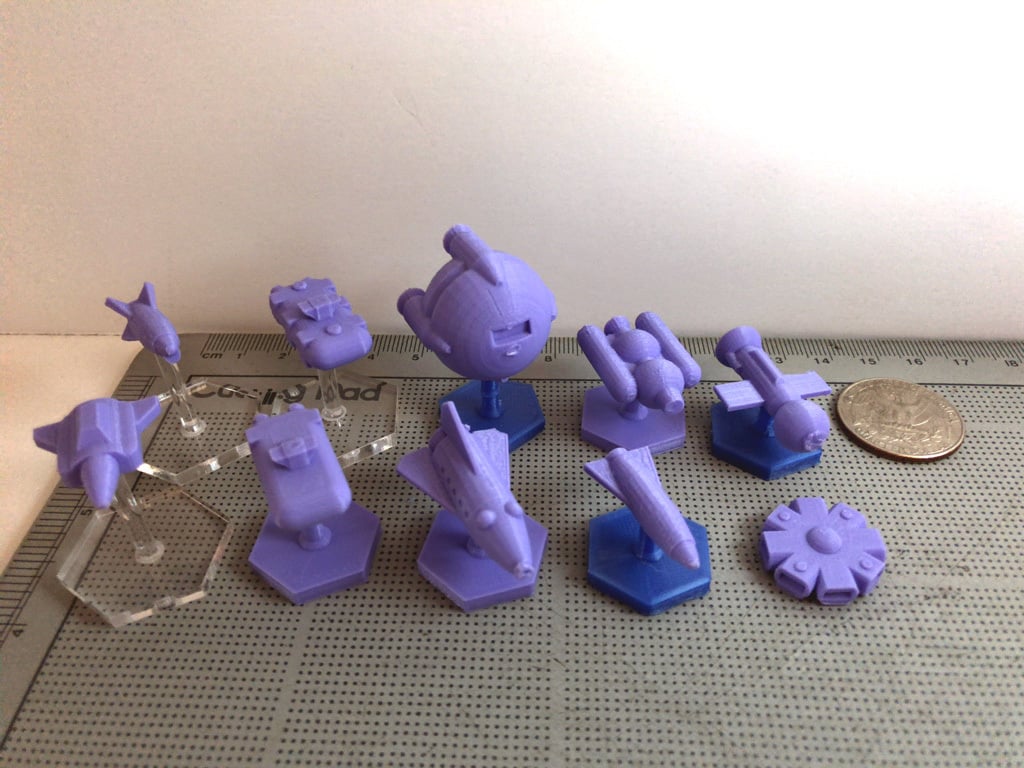 Triplanetary Spaceship Miniatures